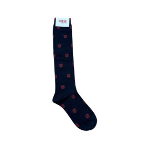 LONG SOCKS NAVY/RED