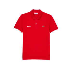 LACOSTE MEN'S RED POLO SHIRT