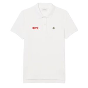LACOSTE WOMEN'S WHITE POLO SHIRT